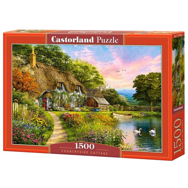 Castorland Countryside Cottage Jigsaw Puzzle - 1500 Piece C-151998-2 - main